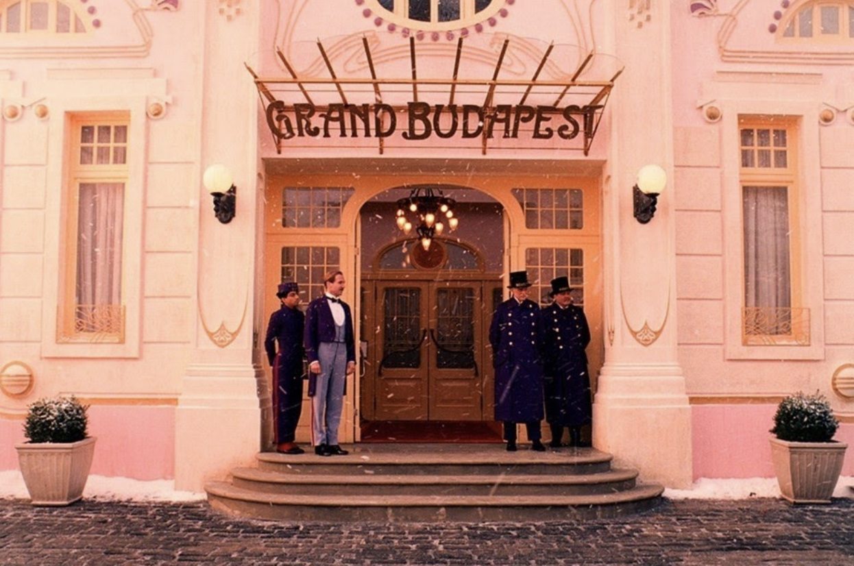 The Grand Budapest Hotel set design