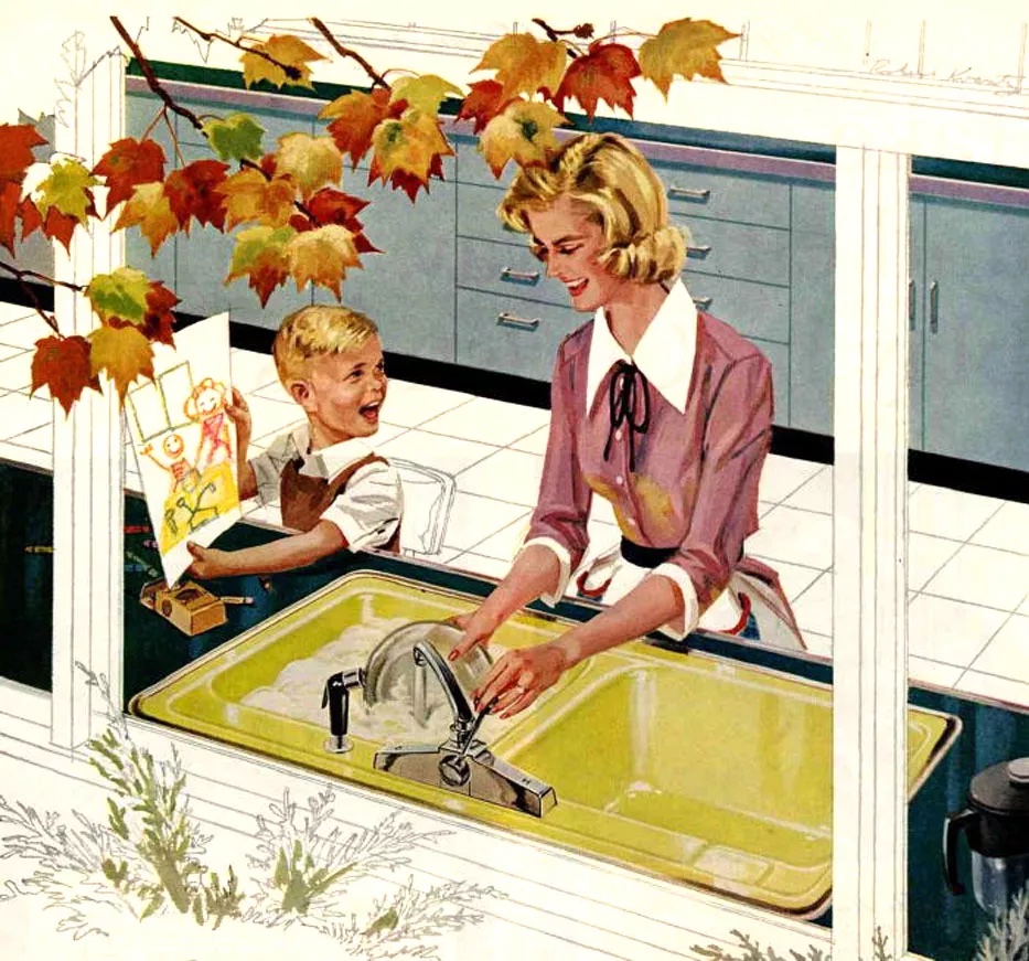 1950s Kitchen Ad