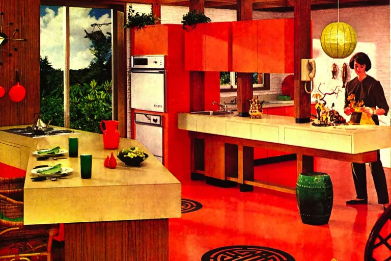 1960s Kitchen Ad