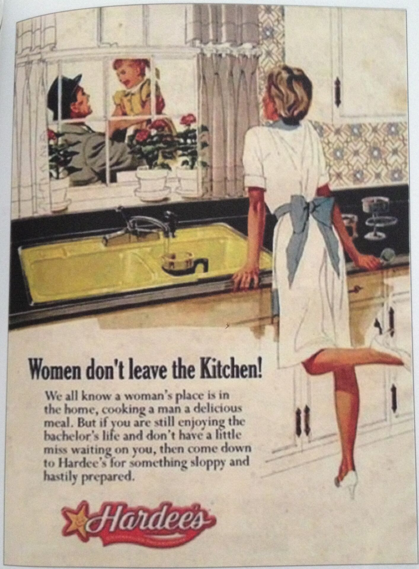 1950s Hardee's Ad