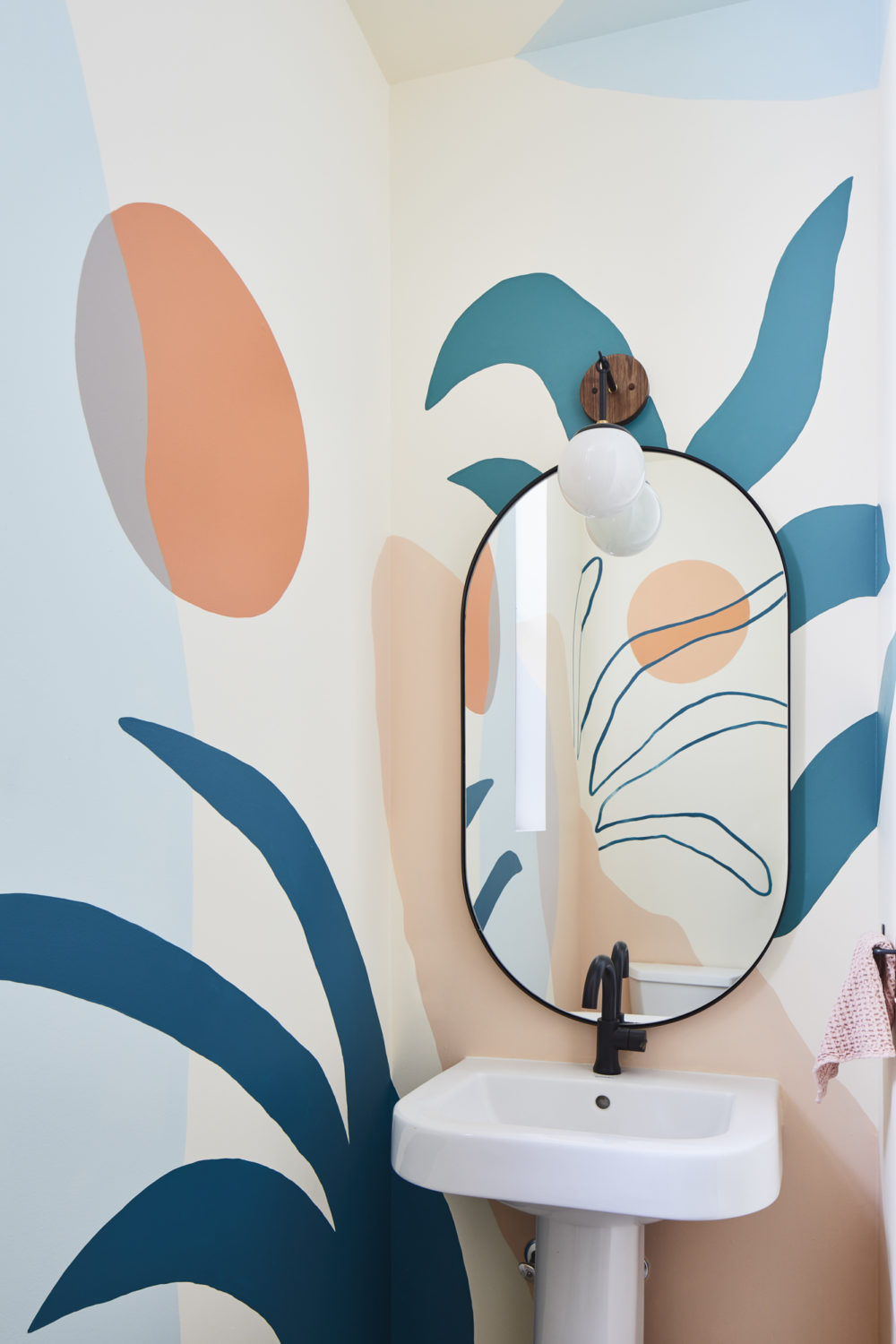 Abstract Mural By Amity Worrel