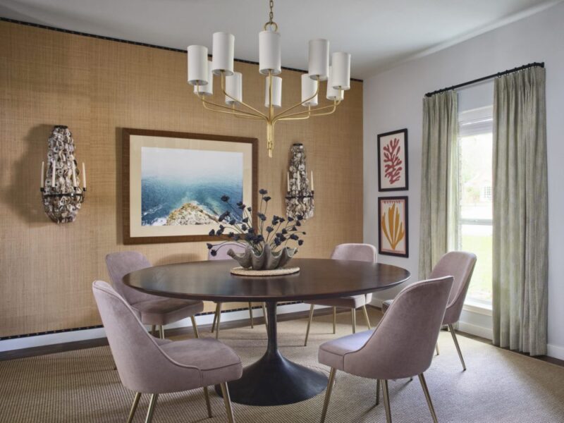 Tidy Dining Room By Amity Worrel & Co.